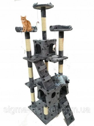 Велике дерево кота — дерево, будинок кота 170 см
Кішка кішка дерево бежевий
Найб. . фото 4