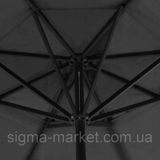  
Описание
Садовый зонт 500 см, антрацит XXL Польша
Элегантный зонт станет отлич. . фото 8