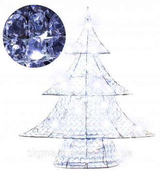опис
90 LED РОЖДЕСВІТНИЙ РОЗДОБІСТВЕНСЬКИЙ © Crystal Christmas Tree Ornament.
По. . фото 2