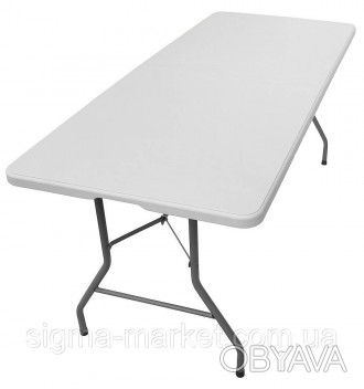 Складаний стіл — це ідеальний вибір для людей, які цінують простоту та функціона. . фото 1