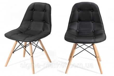 Дерев'яний стілець Akland марки HomeKraft 2 шт. Скандинавський стиль є одним із . . фото 2