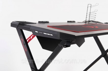 Комп'ютерний стіл високої якості відомого бренда ULTRADESK. Широка робоча поверх. . фото 4