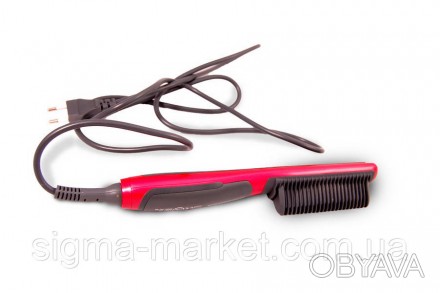  Щітка для випрямлення волосся Випрямляч Hair Straightener для волосся/гойдалка/. . фото 1