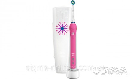 Удосконалена зубна щітка Зубна щітка Oral-B Pro 2500 видаляє набагато більше нал. . фото 1