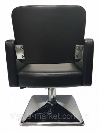 Перукарське крісло Tomas елегантно з хромованою підставкою для ніг. Безкомпроміс. . фото 6