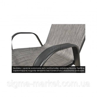 Садовий стілець Болонья змішаний сірий Стілець BOLOGNA — це відповідь на доступн. . фото 4