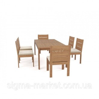 Садові меблі Astro-L Набір ASTRO XL — це дуже практичний і просторий стіл із цік. . фото 5