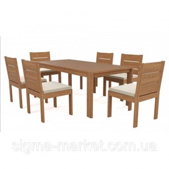 Садові меблі Astro-L Набір ASTRO XL — це дуже практичний і просторий стіл із цік. . фото 4