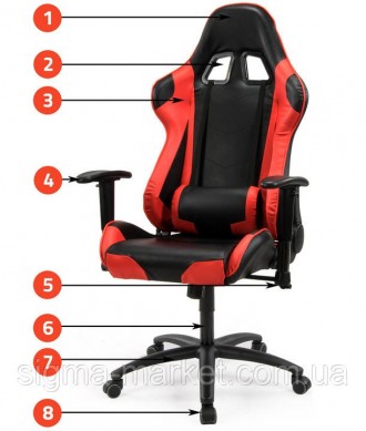 Опис
Ігрове крісло Sofotel Inferno
Зручне крісло ідеальної форми для людей, які . . фото 4