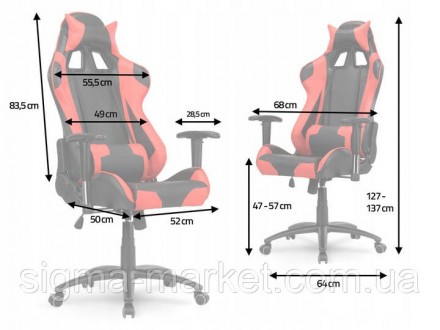 Опис
Ігрове крісло Sofotel Inferno
Зручне крісло ідеальної форми для людей, які . . фото 3
