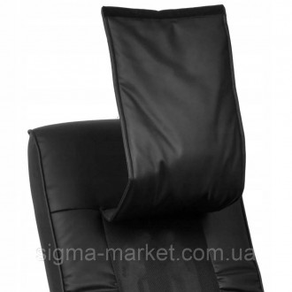 Опис
VidaXL Shiatsu Massage Chair Чорний Штучна шкіра
Це високоякісне масажне кр. . фото 5