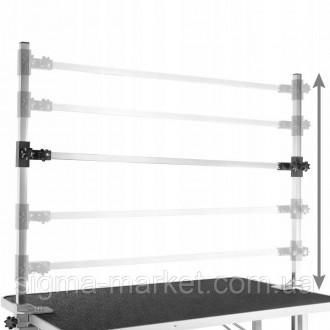 Опис
Стіл для грумінгу складаний тример зі стрілою та двома шнурками
Завдяки сто. . фото 6