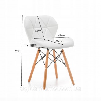 Опис
Скандинавський стілець з сучасним дизайном. Ідеально підходить для вітальні. . фото 9