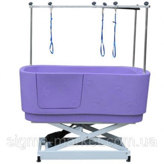 Набір для грумінгу ванна Blovi + стіл Blovi Callisto Purple 125 см x 65 см
Профе. . фото 6