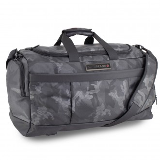 Водозахищена сумка-трансформер Swissbrand Boxter Duffle Bag 46 дозволяє збільшит. . фото 2