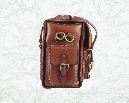 Мужская кожаная сумка для путешествий EXPLORER в винтажном стиле (с патиной).

. . фото 6