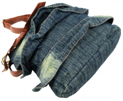Женская сумка Fashion jeans bag темно-синяя Jeans6012 navy
Описание:
	Сумка закр. . фото 10