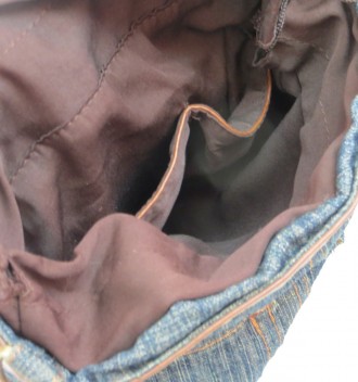 Джинсовая сумка Fashion jeans bag темно-синяя Jeans8057 navy
Описание:
	Лицевую . . фото 10
