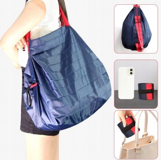 Складная сумка шоппер для покупок Edibazzar синий 7553772175160 blue
Описание то. . фото 6