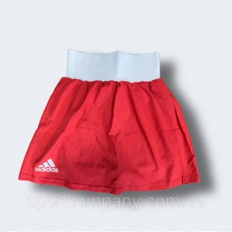 Боксерская форма женская красная Adidas Olympic Woman шорты-юбка + майка полный . . фото 10