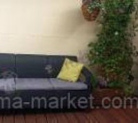 
Диван для саду — Corfu Love Seat Max капучино, коричневий, чорний, білий
3-місн. . фото 6