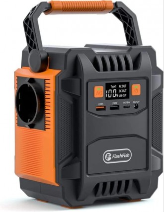 Зарядная станция (200W, 48000 мАч, 220В, USB, PD, 12В, фонарь) FLASHFISH A201. Черкаси. фото 1 Зарядная станция (200W, 48000 мАч, 220В, USB, PD, 12В, фонарь) FLASHFISH A201. Черкаси. фото 1