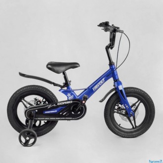 Велосипед 14 дюймов Corso Revolt MG-14098 синий
Данная модель за счет магниевой . . фото 2