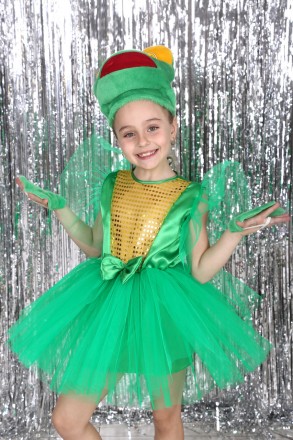 Дитячий карнавальний костюм "Жаба"
Параметры: Довжина ліфа по спинці — 25.5 см, . . фото 8