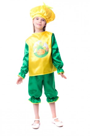 Детский карнавальный костюм "Груша"
 Костюм состоит из: рубашки с изображением ф. . фото 3
