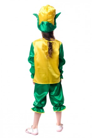 Детский карнавальный костюм "Кукуруза"
 Костюм состоит из: рубашки с изображение. . фото 4