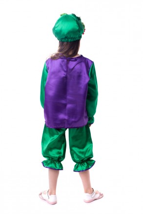 Дитячий карнавальний костюм "Виноград"
 Костюм складається з: сорочки з зображен. . фото 5