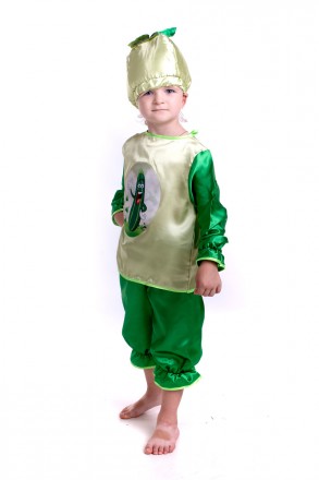 Детский карнавальный костюм "Кабачок"
 Костюм состоит из: рубашки с изображением. . фото 4