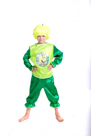 Дитячий карнавальний костюм "Яблуко" (Яблучко)
Костюм складається з: сорочки з з. . фото 4