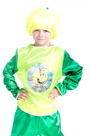Дитячий карнавальний костюм "Яблуко" (Яблучко)
Костюм складається з: сорочки з з. . фото 3