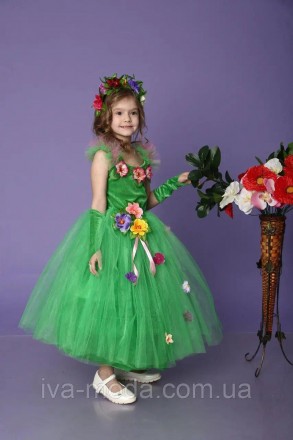 Детский карнавальный костюм "Весны"
 Параметры изделия: длина платья - 87 см, дл. . фото 9