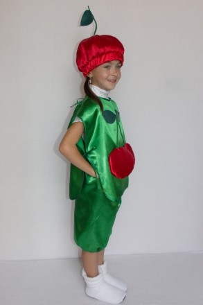 Дитячий маскарадний костюм "Вишня"
 Костюм складається з: жилета з зображенням я. . фото 3