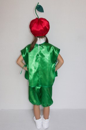 Детский маскарадный костюм "Вишня"
 Костюм состоит из: жилета с изображением яго. . фото 4