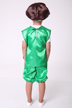 Дитячий маскарадний костюм "Гриб Боровик"
Костюм состоит из: жилета с изображени. . фото 5