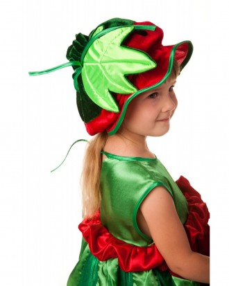 Дитячий карнавальний костюм "Арбуз"
 Костюм складається з: головний убір, плаття. . фото 3