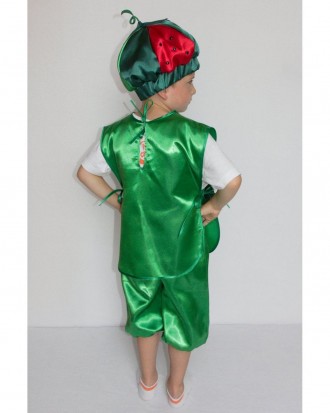Детский карнавальный костюм "Арбуз"
 Костюм состоит из: жилета с изоб. . фото 4