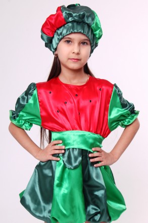 Дитячий карнавальний костюм "Арбуз" для дівчинки
 Костюм складається з: головний. . фото 3