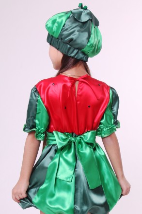 Дитячий карнавальний костюм "Арбуз" для дівчинки
 Костюм складається з: головний. . фото 5