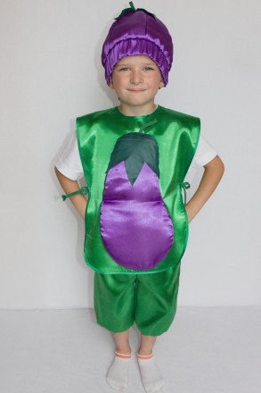Дитячий карнавальний костюм " Баклажан"
Костюм складається з: жилет із зображенн. . фото 2
