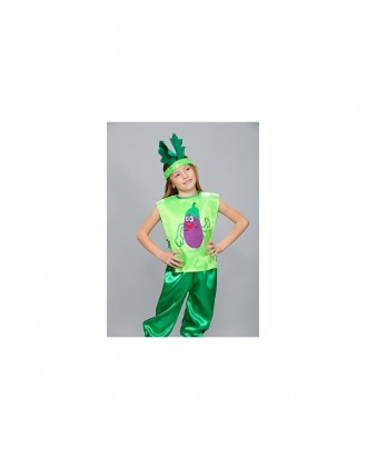 Детский карнавальный костюм " Баклажан "
Костюм состоит из: жилета с изображение. . фото 3