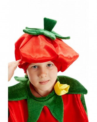 Детский карнавальный костюм " Помидор "
 Костюм состоит из: головной убор шапочк. . фото 4