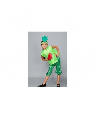 Детский карнавальный костюм "Арбуз"
 Костюм состоит из: жилета с изображением яг. . фото 3