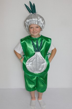 Дитячий карнавальний костюм "Часник"
 Костюм складається з: жилет із зображенням. . фото 2