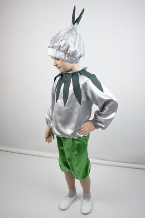 Дитячий карнавальний костюм "Часник"
 Костюм складається з: головний убір, сороч. . фото 4