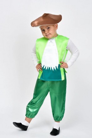 Дитячий маскарадний костюм "Гриб"
Костюм складається з: жилета, штанів і шапочки. . фото 6