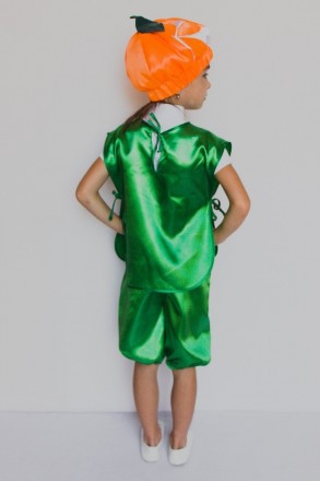 Карнавальный детский костюм "Апельсин" 
 Костюм состоит из: жилета , штанов и ша. . фото 4